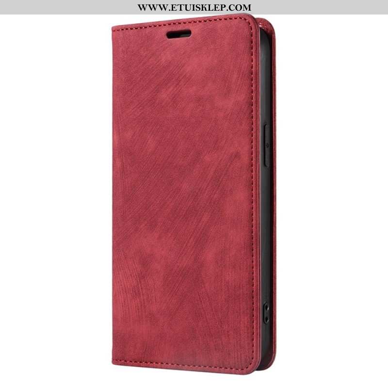 Etui Na Telefon do iPhone 14 Plus Etui Folio Kolorowa Sztuczna Skóra